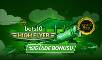 BETS10 HIGH FLYER’DAN 3.000 TL İADE pragmatic play banner